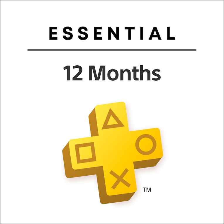 PlayStation Plus 12 Month Membership Card